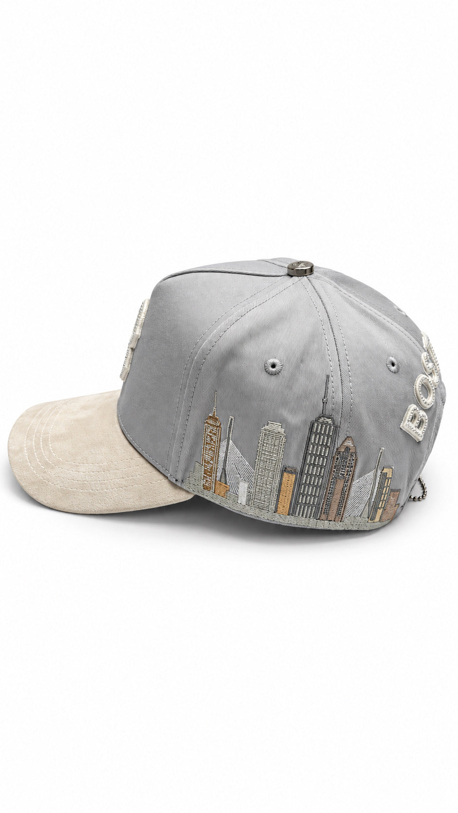 Boston Skyline – Grey / Cream