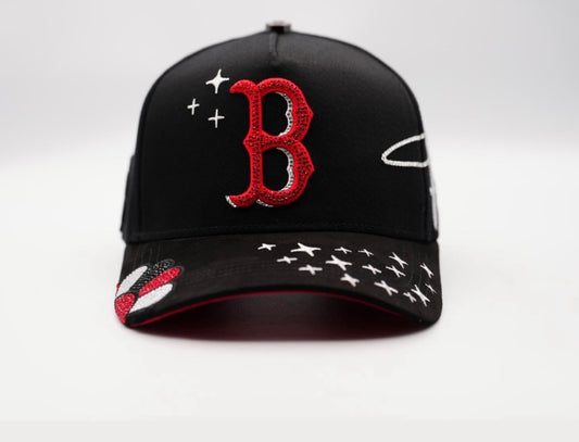 Boston Kids – Black / Red