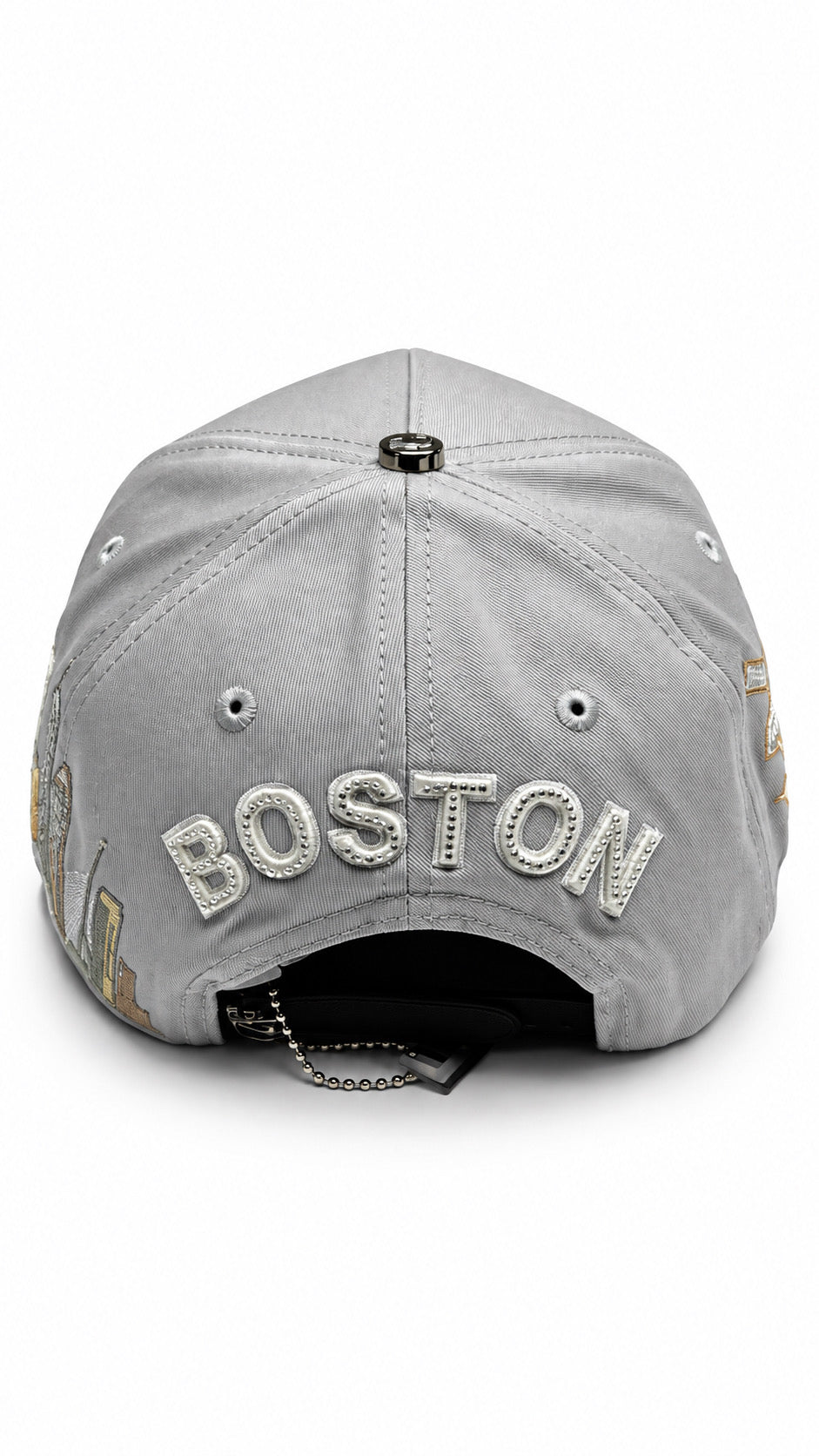 Boston Skyline – Grey / Cream