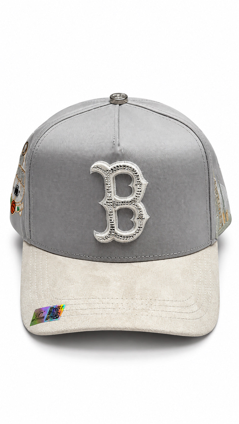 Boston Skyline – Grey / Cream